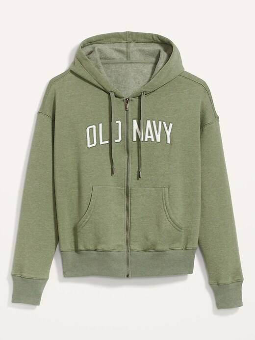 Image number 4 showing, Logo-Graphic Zip-Front Hoodie