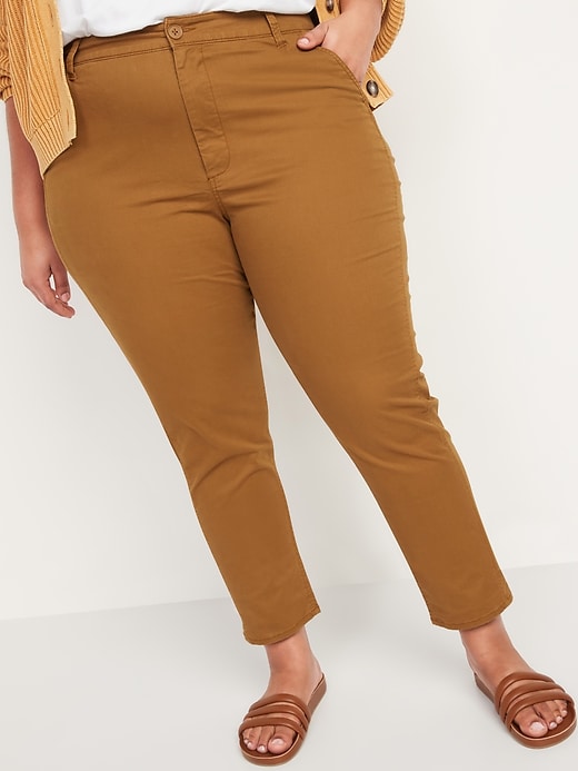 Image number 7 showing, High-Waisted O.G. Straight Chino Pants for Women