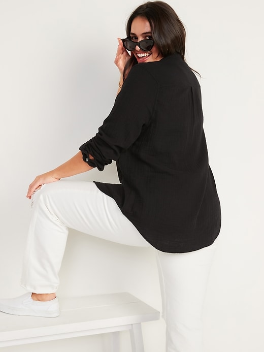 Image number 2 showing, Long-Sleeve Textured Classic Shirt