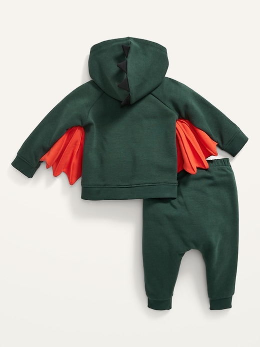 View large product image 2 of 3. Unisex Dragon Hoodie & Pants Set for Baby