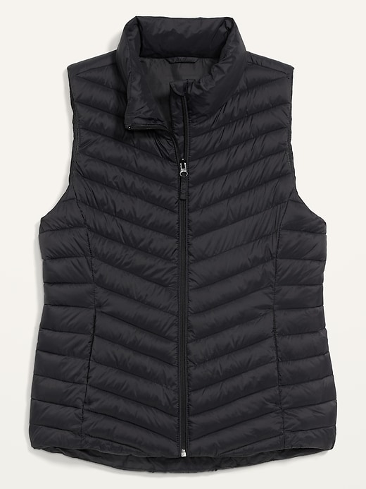Image number 4 showing, Water-Resistant Narrow-Channel Puffer Vest