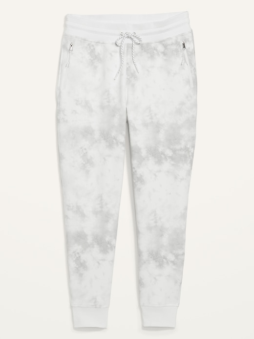 Image number 4 showing, High-Waisted Dynamic Fleece Jogger Sweatpants