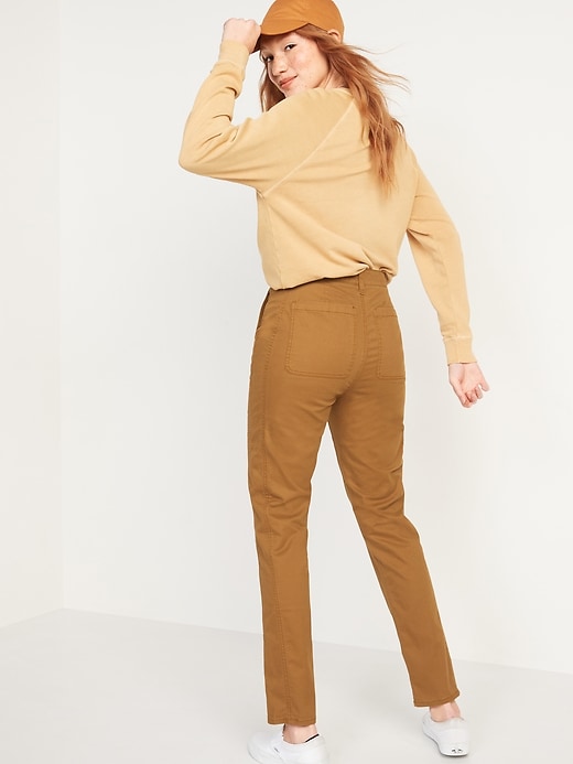 Image number 6 showing, High-Waisted O.G. Straight Chino Pants for Women