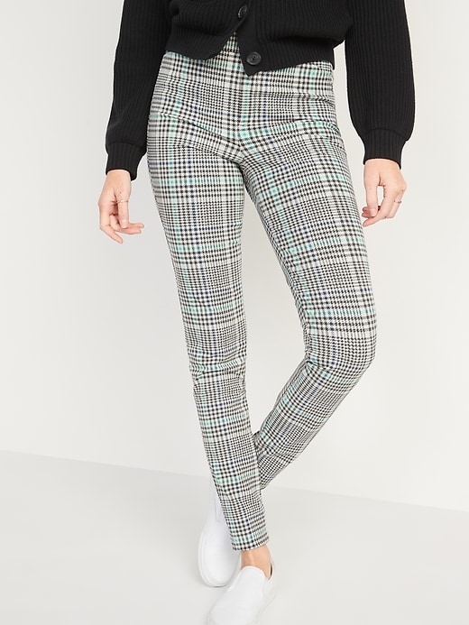 Image number 5 showing, High-Waisted Printed Pixie Skinny Pants for Women