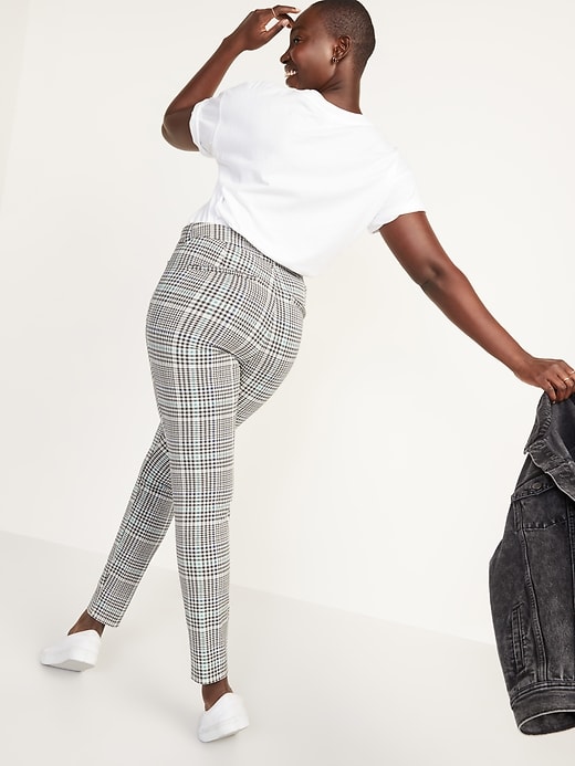 Image number 2 showing, High-Waisted Printed Pixie Skinny Pants for Women