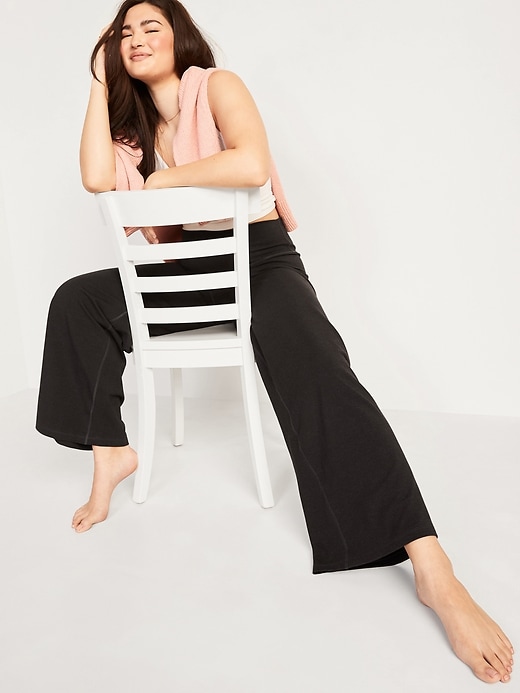 Image number 3 showing, Extra High-Waisted PowerChill Wide-Leg Pants