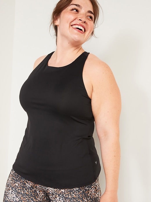 Image number 7 showing, PowerSoft Strappy Shelf Bra Tank Top