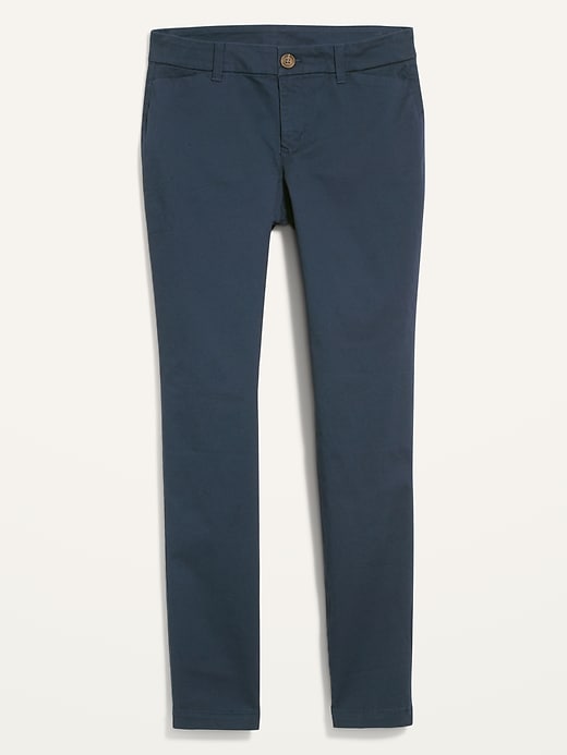 Image number 4 showing, Mid-Rise Skinny Everyday Khakis for Women