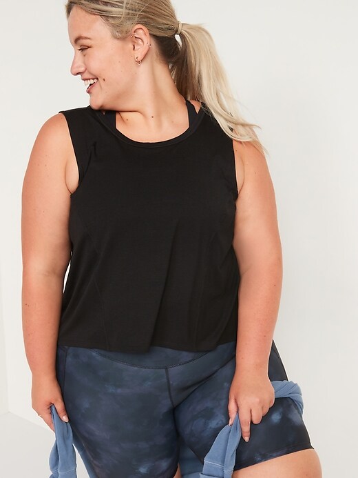 Image number 7 showing, UltraLite Cross-Back Sleeveless Top