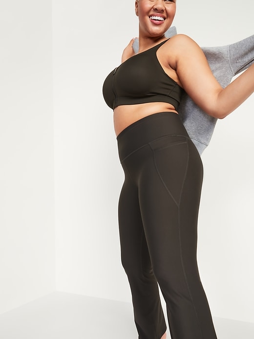 Image number 3 showing, High-Waisted PowerSoft Slim Flare Pants