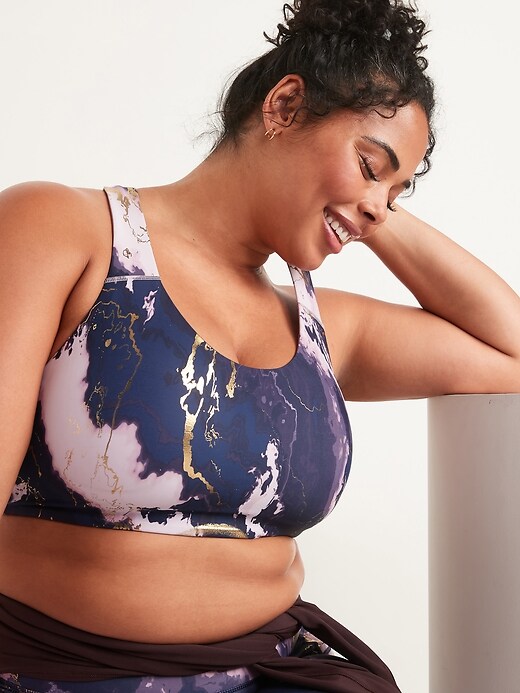 Image number 3 showing, Medium Support PowerSoft Racerback Sports Bra