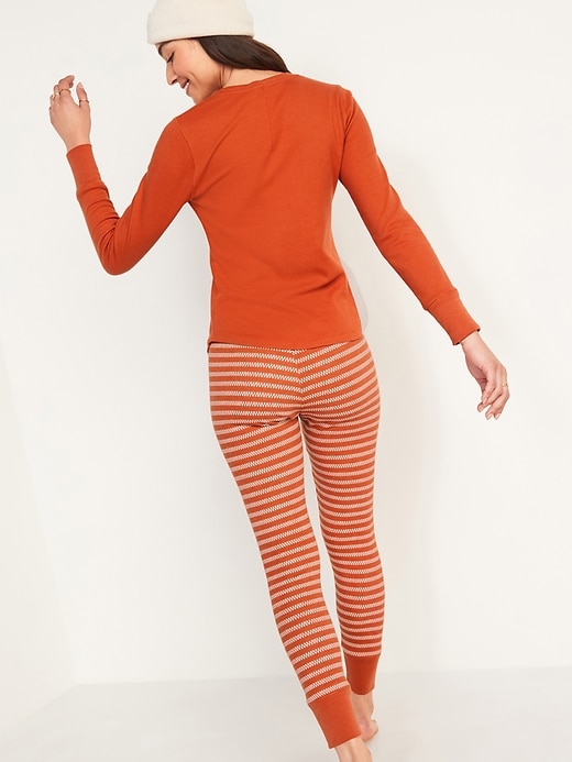 Image number 6 showing, Matching Thanksgiving Graphic Pajama Set