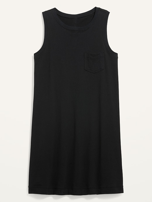 Image number 3 showing, Vintage Sleeveless Mini T-Shirt Shift Dress