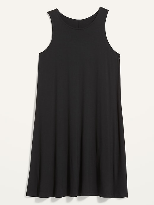 Image number 4 showing, Sleeveless Jersey-Knit Swing Dress