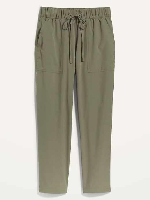 Image number 3 showing, High-Waisted StretchTech Utility Crop Pants