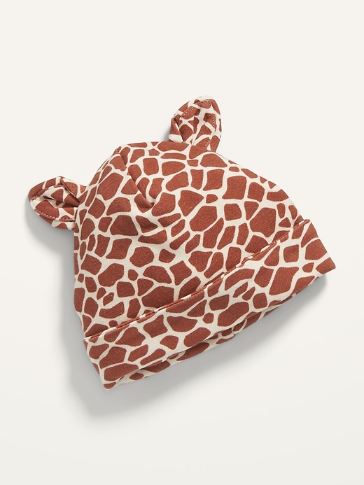 View large product image 1 of 2. Unisex Giraffe-Critter Beanie for Baby