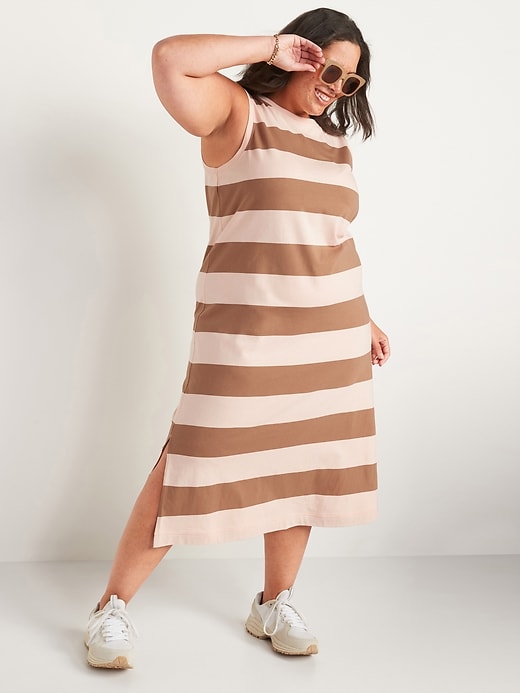 Image number 7 showing, Striped Midi Dress