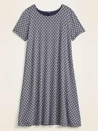 View large product image 3 of 3. Jersey Swing Dress