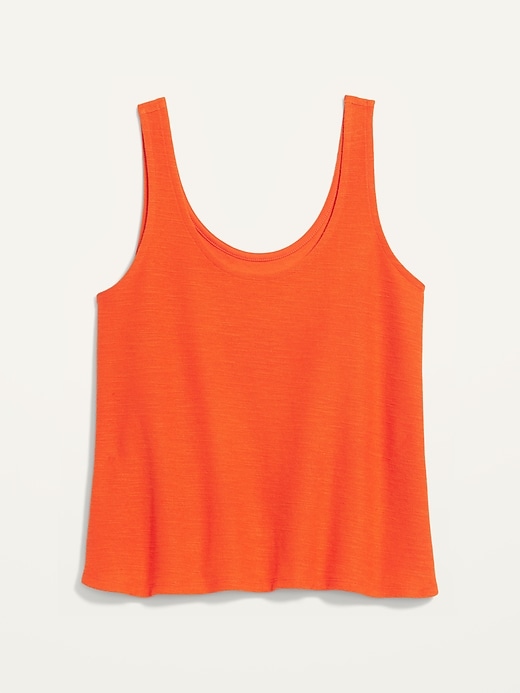 View large product image 2 of 3. Lightweight Textured-Knit Lounge Tank Top