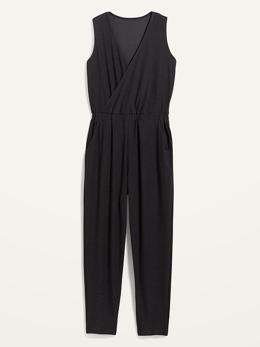 Image number 3 showing, Breathe ON Cross-Front Sleeveless Jumpsuit