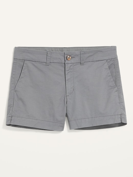 Image number 1 showing, Relaxed Mid-Rise Everyday Shorts for Women - 3.5-inch inseam