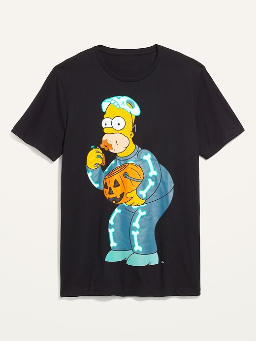 View large product image 2 of 2. The Simpsons&#153 Homer Halloween Gender-Neutral T-Shirt for Adults