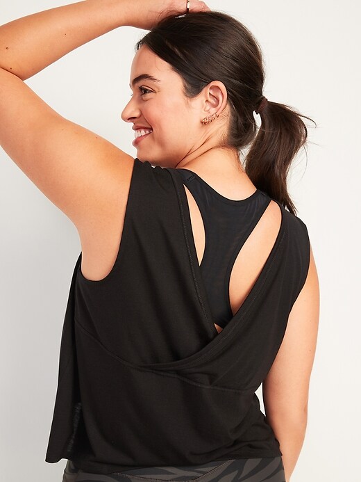 Image number 1 showing, UltraLite Cross-Back Sleeveless Top
