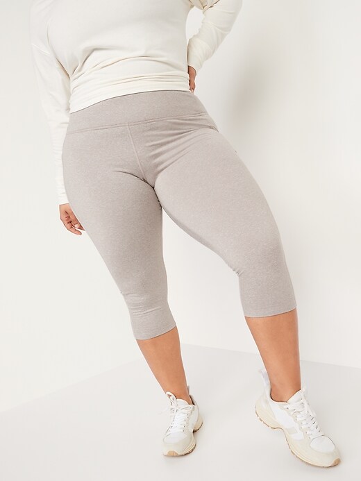 Image number 7 showing, High-Waisted CozeCore Side-Pocket Crop Leggings