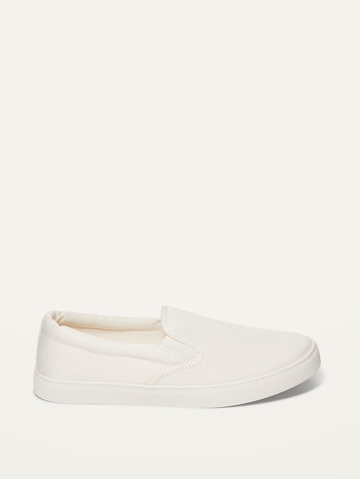 Image number 4 showing, Canvas Slip-On Sneakers