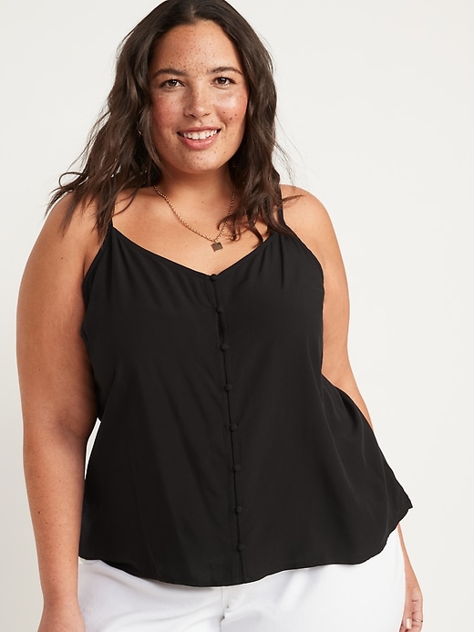 Image number 7 showing, Button-Down Cami Top for Women