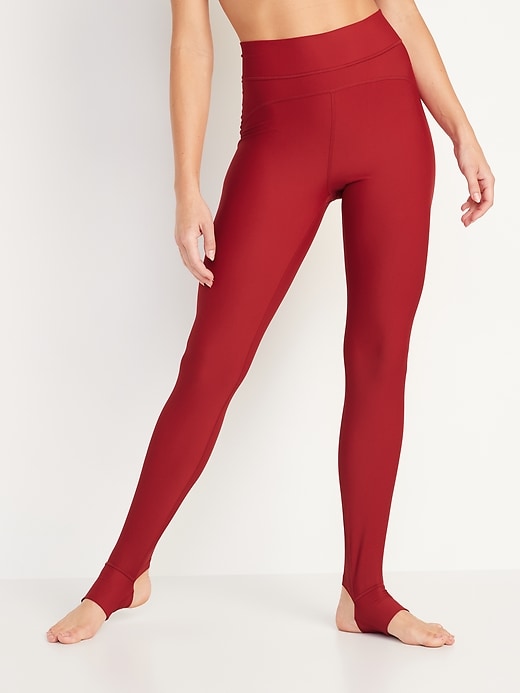 Image number 5 showing, Extra High-Waisted PowerSoft Stirrup Leggings