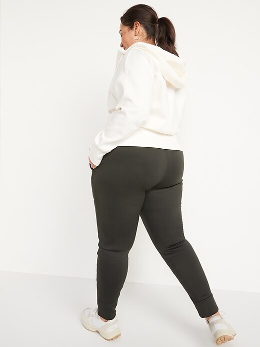 Image number 8 showing, High-Waisted UltraCoze Quilted Hybrid Jogger Leggings