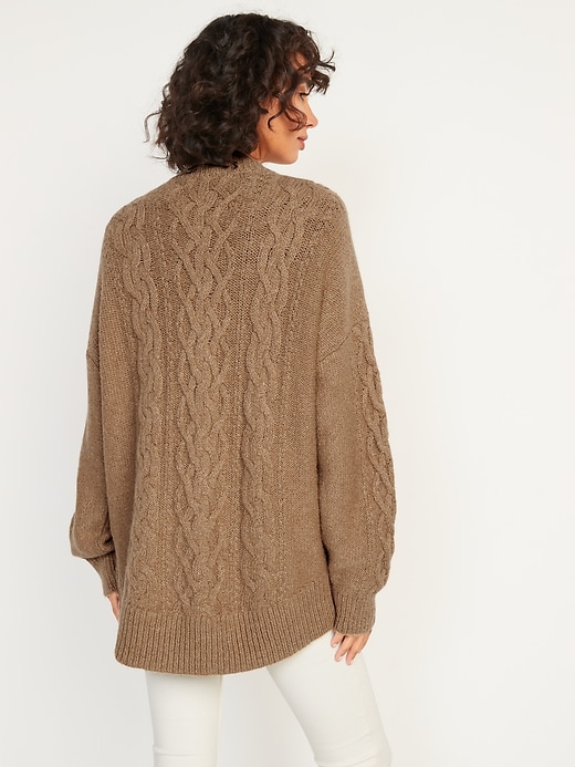 Image number 6 showing, Slouchy Cardigan Sweater for Women