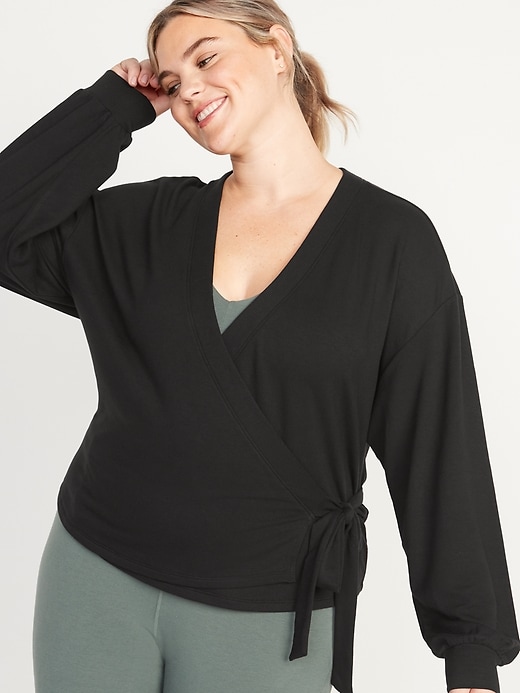 Image number 7 showing, Cozy Belted Wrap Sweater