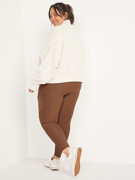 Image number 8 showing, High-Waisted PowerSoft 7/8 Cargo Leggings