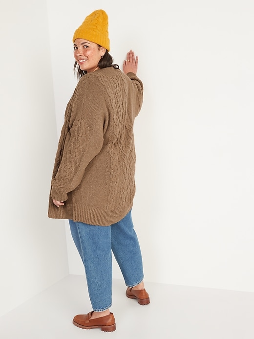 Image number 8 showing, Slouchy Cardigan Sweater for Women