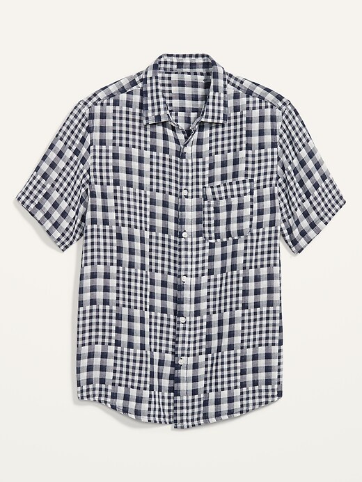 Image number 4 showing, Matching Gingham Everyday Short-Sleeve Shirt