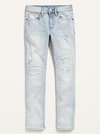 View large product image 3 of 3. Slim 360° Stretch Ripped Jeans for Boys