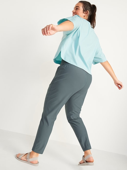 Image number 6 showing, High-Waisted PowerSoft Jogger Pants