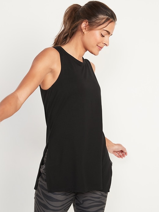 Image number 1 showing, UltraLite All-Day Tunic Tank Top