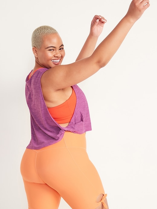 Image number 6 showing, Breathe ON Side-Twist Sleeveless Top