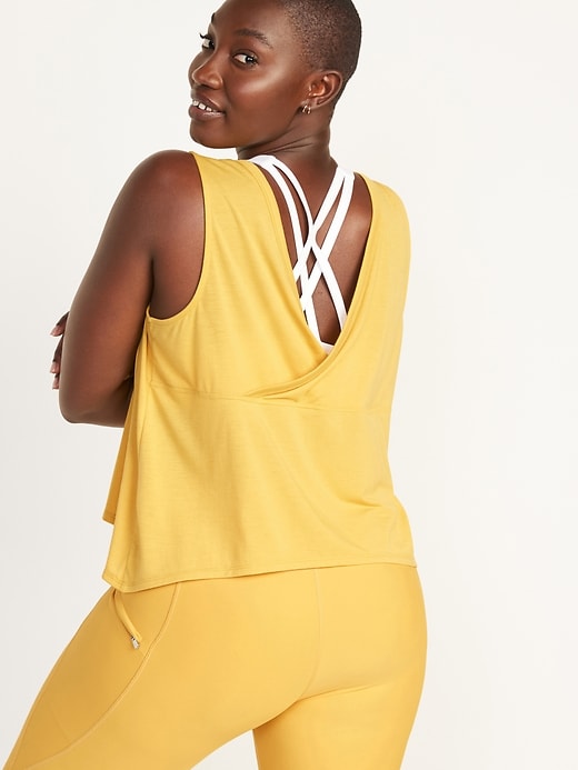 Image number 5 showing, UltraLite Cross-Back Sleeveless Top