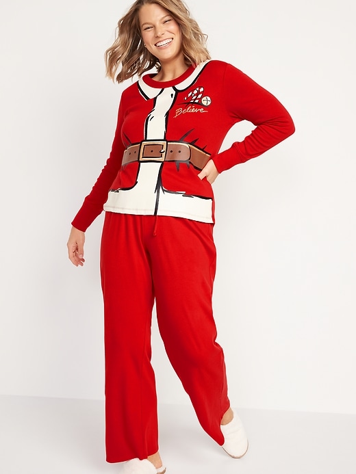 Image number 5 showing, Holiday Graphic Pajama Set