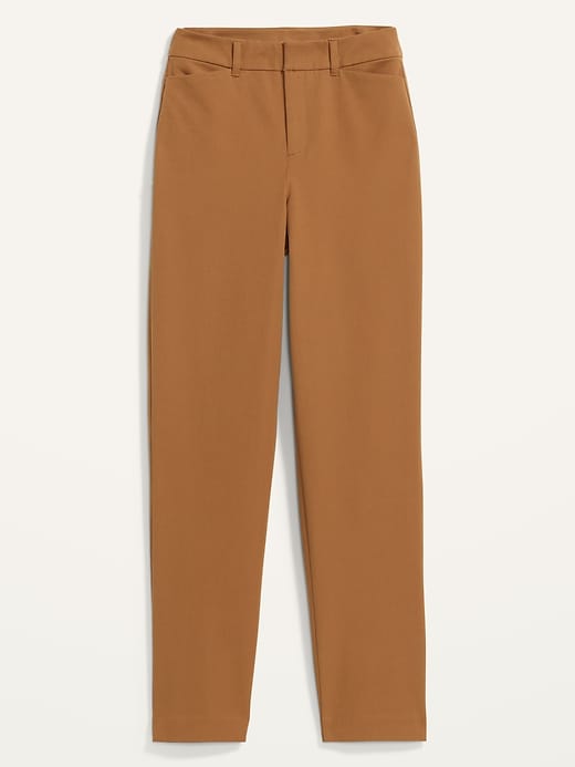 Image number 3 showing, High-Waisted Pixie Straight Ankle Pants