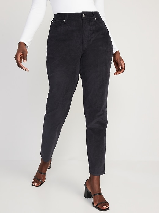 Image number 5 showing, High-Waisted OG Straight Corduroy Ankle Pants
