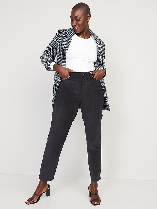Image number 3 showing, High-Waisted OG Straight Corduroy Ankle Pants