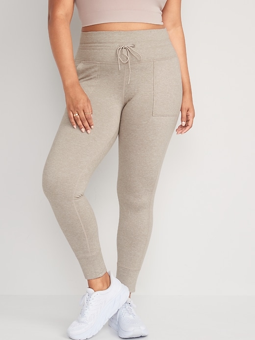 Image number 4 showing, High-Waisted CozeCore Jogger Leggings