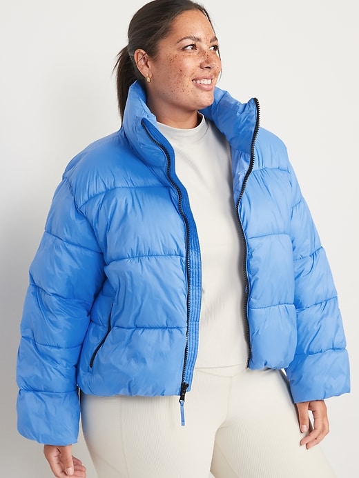 Image number 7 showing, Water-Resistant Frost Free Short Puffer Jacket