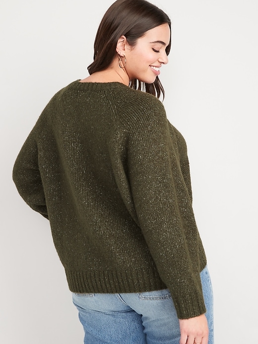Image number 4 showing, Cozy Shaker-Stitch Pullover Sweater