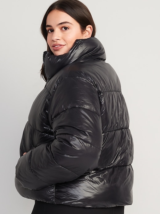 Image number 6 showing, Water-Resistant Frost Free Short Puffer Jacket